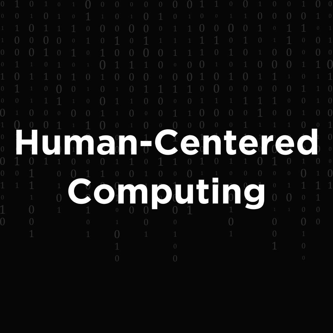 Image of Human Centered Computing text